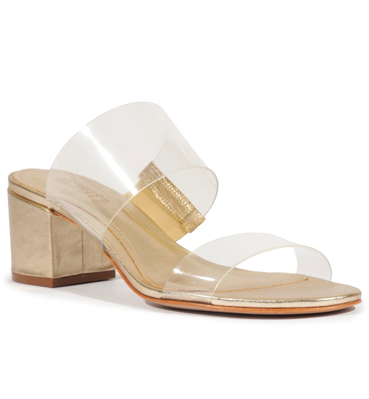 Victorie Sandal in Platnium – Caroline Vieira Of Greenville